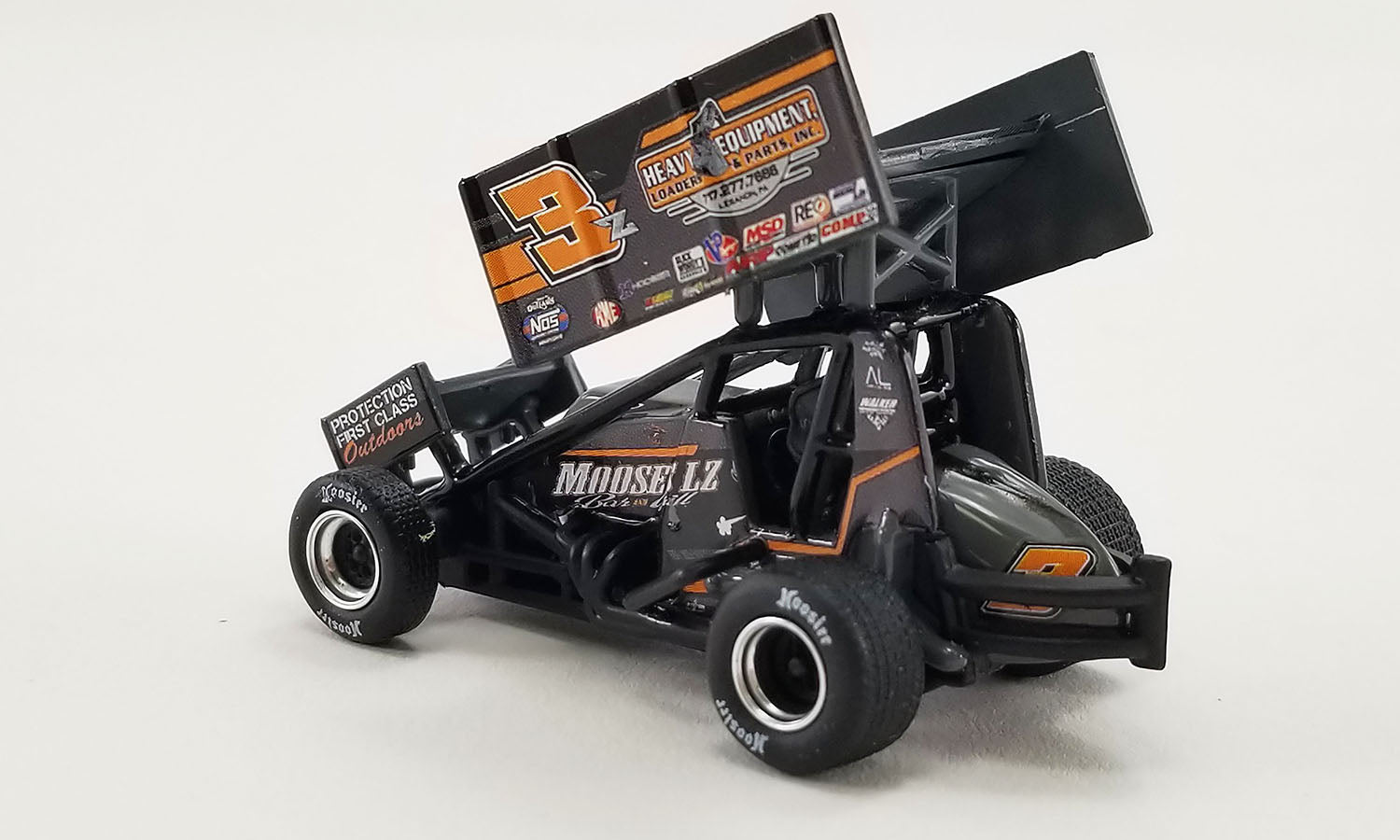 Winged Sprint Car #3Z Brock Zearfoss 