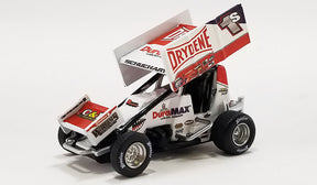 Diecast model of a winged sprint car, #1S, featuring Schuchart and Drydene sponsors for ACME Diecast A6422004