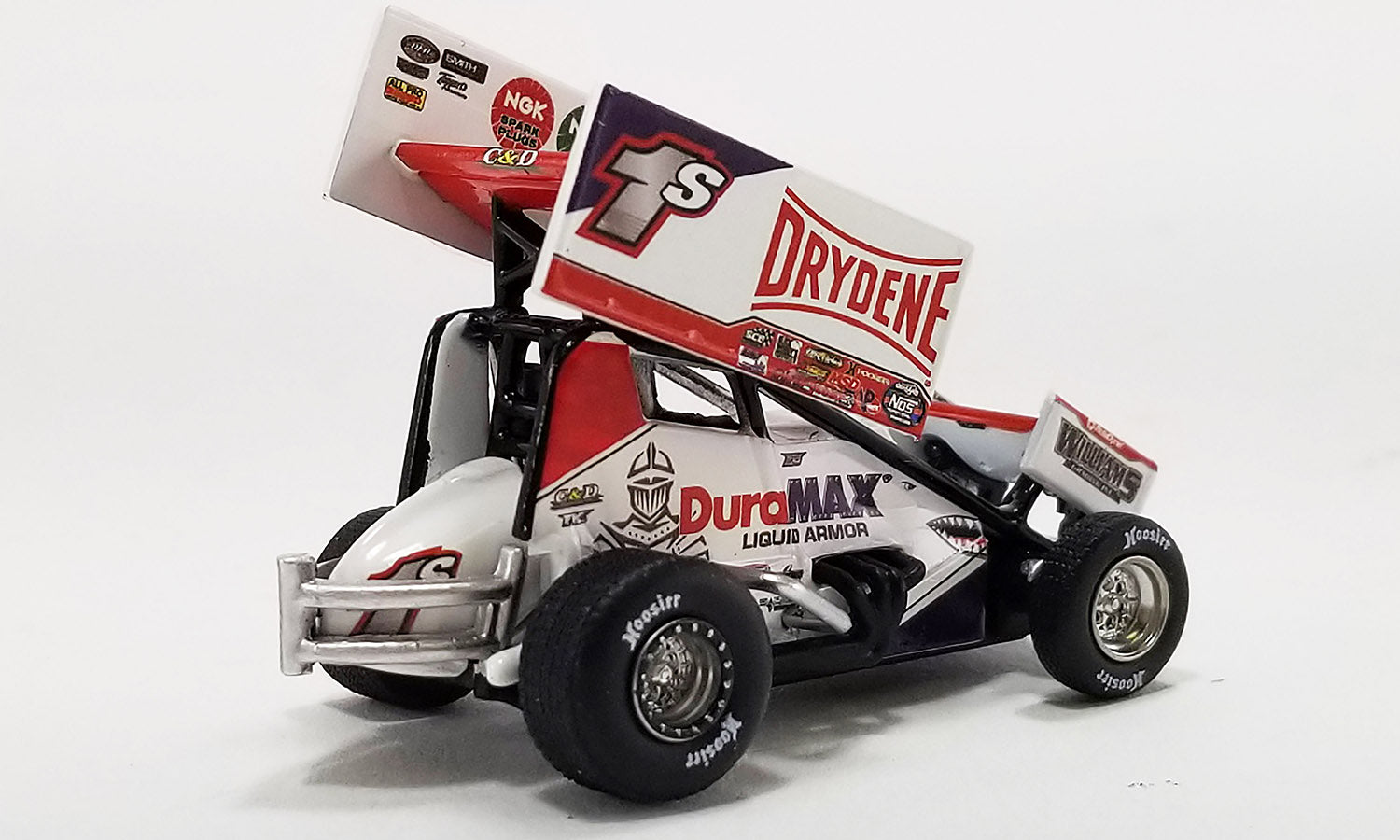Winged Sprint Car #1S Logan Schuchart "Drydene Duramax" Shark Racing | A6422004 | ACME Diecast