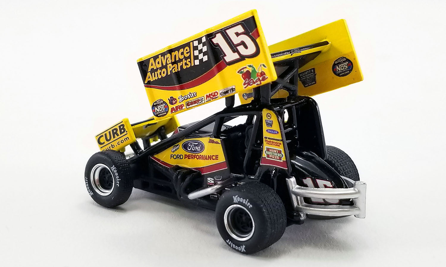 Modellino Sprint Car 1:18 Acme - 2022 Donny Schatz Tony Stewart Cromo Salvia Frutta