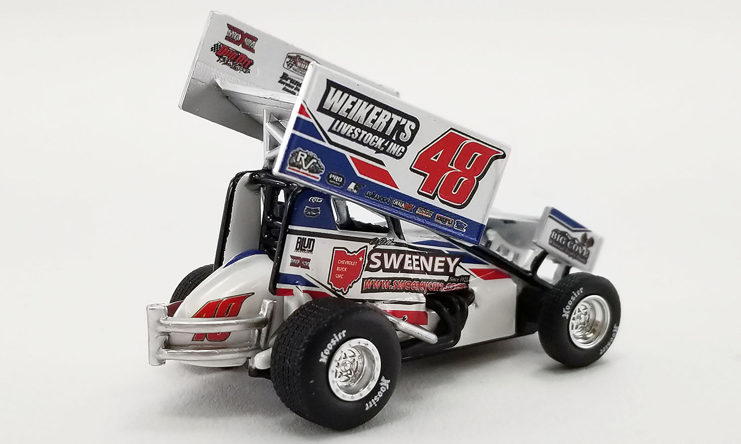 Winged Sprint Car #48 Danny Dietrich "Weikert's Livestock" Gary Kauffman Racing | A6422014 | ACME Diecast