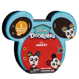 Just Play Disney Doorables Mickey Mouse Years Ears Pack of 8 1.5-in Figures