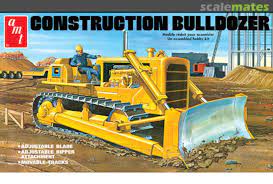 AMT Construction Bulldozer 1:25 Scale | AMT1086 | AMT  Model Kit-Round2 Returns-[variant_title]-ProTinkerToys