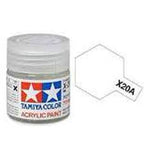 Tamiya acrylic paint pot with white and red star markings for Tamiya Paints X-20A