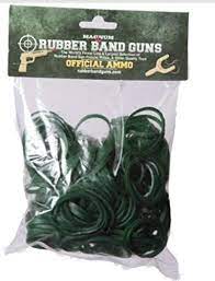 Rubber Band Gun Ammo Magnum Rubber Band Guns-Magnum Enterprises-4oz Green-ProTinkerToys