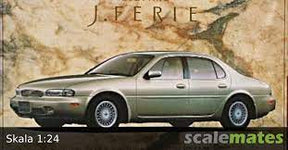 Scale model of a 1992 Leopard J.Ferie Type-X sedan for Aoshima 0435