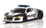 AUDI R8 Police Car Siren Flashing Lights | C3932 | Scalextric-Scalextric-[variant_title]-ProTinkerToys