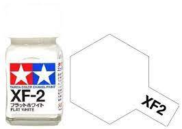 Tamiya Acrylic Mini Paint | All Colors | Tamiya Paints-Tamiya Paints-Flat White Paint | 81702 | XF-2-ProTinkerToys