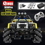 Tech Brick RC Stunt Drifter Off Road W/lights & Sound R/C 1030 pcs | QIH9802 | Qihui Bricks-IMEX-[variant_title]-ProTinkerToys