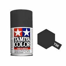 Spray Lacquer TS-6 Matt Black | TAM85006 | Tamiya Paints-Tamiya Paints-[variant_title]-ProTinkerToys
