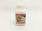 White bottle of wood sealer for sealing porous wood surfaces for Deluxe DLMBD49