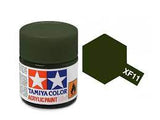 Tamiya Acrylic Mini Paint | All Colors | Tamiya Paints-Tamiya Paints-J.N. Green Paint | 81711 | XF-11-ProTinkerToys