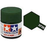 Tamiya Acrylic Mini Paint | All Colors | Tamiya Paints-Tamiya Paints-Deep Green Paint | 81726 | XF-26-ProTinkerToys