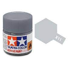 Tamiya Acrylic Mini Paint | All Colors | Tamiya Paints-Tamiya Paints-Chrone Silver Paint | 81511 | X-11-ProTinkerToys