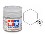 Tamiya Acrylic Mini Paint | All Colors | Tamiya Paints-Tamiya Paints-Semi Gloss Clear Paint | 81535 | X-35-ProTinkerToys