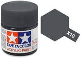 Tamiya Acrylic Mini Paint | All Colors | Tamiya Paints-Tamiya Paints-Gun Metal Paint | 81510 | X-10-ProTinkerToys