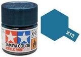 Tamiya Acrylic Mini Paint | All Colors | Tamiya Paints-Tamiya Paints-Metallic Blue Paint | 81513 | X-13-ProTinkerToys
