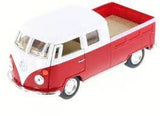 Kinsmart - Volkswagen Classical Bus Double Cab Pickup | 5387D | Kinsmart-Toy Wonders-Red-ProTinkerToys