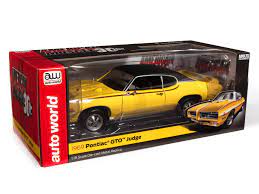 1969 Pontiac GTO Judge Goldenrod Yellow with Vinyl Black Top 