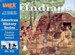Eastern Friendly Indians American History Series 1:72 Figure Set | 522| IMEX-Imex-[variant_title]-ProTinkerToys