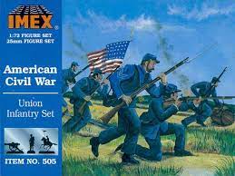 Union Infantry Set American Civil War 1:72 Figure Set | 505 | IMEX-Imex-[variant_title]-ProTinkerToys