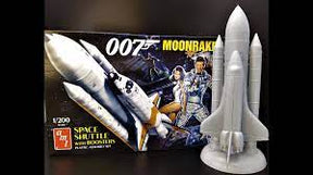 Model kit set: Space Shuttle with boosters, inspired by Moonraker for AMT AMT1208-Returns