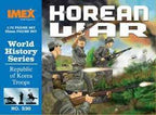 Korean War troops in action, 1/72 scale figure set for IMEX 530