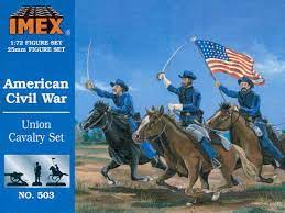 Union Cavalry Set Amerian Civil War 1:72 Figure Set | 503 | IMEX-Imex-[variant_title]-ProTinkerToys