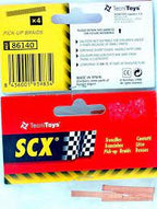 Pack of 4 copper pick-up braids for 1/32 scale model accessories for SCX 1/32 accessories 86140