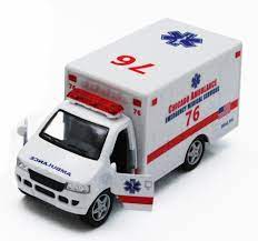 Kinsmart - New York EMS Rescue Team Ambulances | 5259DNY | NewRay