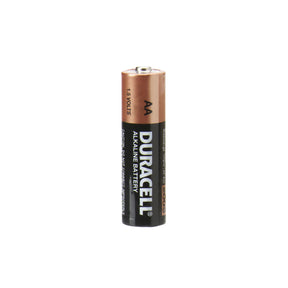 AA alkaline battery, 1.5 volts, standard size for Duracell 00129