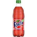 Strawberry soda bottle with green cap for Coca-Cola 114229