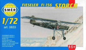 Scale model kit of a Fieseler Fi-156 Storch aircraft for SMER 0833