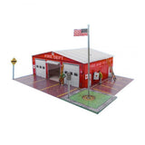 Fire Department | Photo Real Model Kit | BK6414-1 | Innovative Hobby Supply-Innovative Hobby Supply-[variant_title]-ProTinkerToys