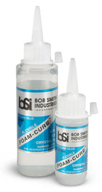 Two bottles of flexible foam glue for eye and respiratory use for BSI 141