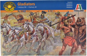Gladiators in action: men fighting wild beasts and each other for Italeri 6062