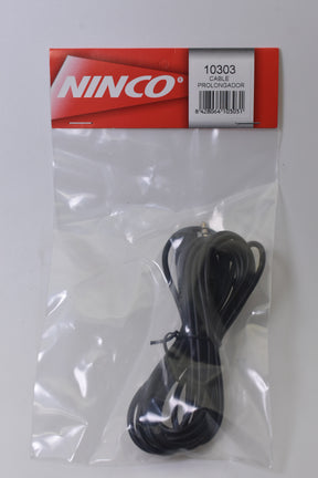 Black throttle extension cable for 1/32 scale slot cars for NINCO 1/32 Slot cars 10303