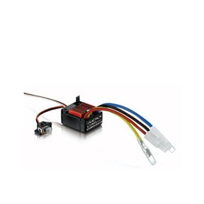 Electronic speed controller for RC model, with wires and connectors for Hobbywing 30120201