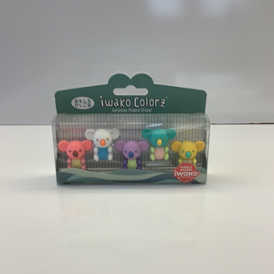 Iwako Koala Colorz Eraser Box Set| 38460 | BC USA-BC USA-[variant_title]-ProTinkerToys