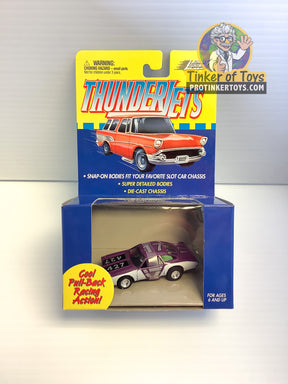 Slot car toy car in open box packaging for kids for Johnny Lightning 39302, package view, product view 9