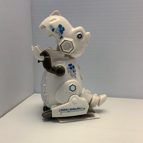 White T-Rex toy pushing on a base for BVP 88508