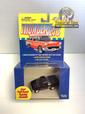 Pull Back Thunderjets | 39302 | Johnny Lightning-American Line-K-Dodge Ram Truck | Black-ProTinkerToys