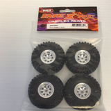 Crawler Parts | IMX(25510-25911) | Imex R.C.-IMEX-IMX-18 1.0 Grabber M/T Tire Set | 25567 | IMEX-ProTinkerToys