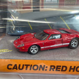 Cars N Coffee Caution: Red Hot 2005 Ford GT ( red ) | JLDR004R | Johnny Lightning-Round2 Returns-[variant_title]-ProTinkerToys