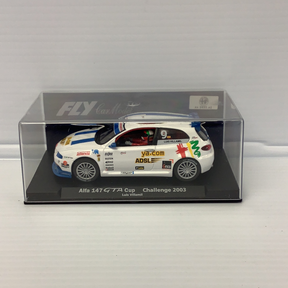 Slot car of a 2003 Alfa 147 GTA Cup race car for Fly Car 88082