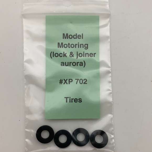 Tires | XP 702 | Model Motoring (Lock & Joiner Aurora)-Tyco-K-[variant_title]-ProTinkerToys