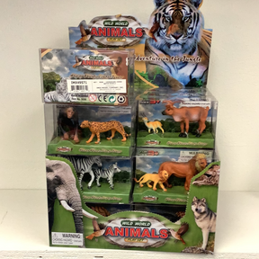 Assortment of wild animal play sets for children for Schylling IMX49571
