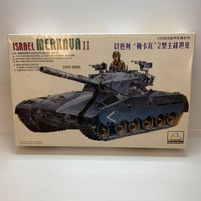 1/35 scale model kit of an Israeli Merkava II tank for IMEX 80103