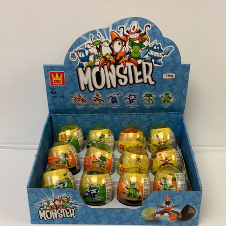Monster Egg (12 case pack) | WAG62016 | IMEX Model Company-IMEX-[variant_title]-ProTinkerToys