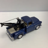 1955 Chevy 3100 Stepside Tow Truck | 5378D | Kinsmart-Toy Wonders-Blue-ProTinkerToys